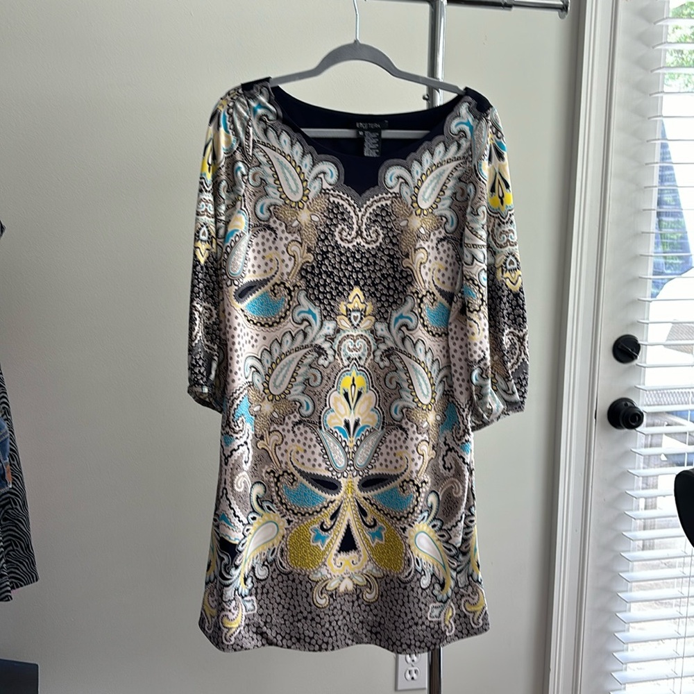 Etcetera Dress, size 10, 3/4 sleeve